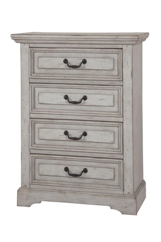 American Woodcrafters Stonebrook Chest in Antique Gray 7820-140