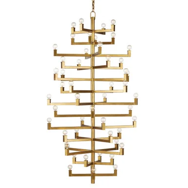 Andre Collection 52 Light Chandelier in Brass (142|9000-0918)