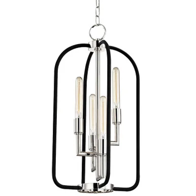 Angler Four Light Lantern in Polished Nickel (70|8314-PN)