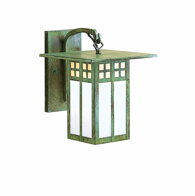 Arroyo Craftsman GB-6 Glasgow Craftsman Outdoor Wall Sconce – 8.25 inches tall
