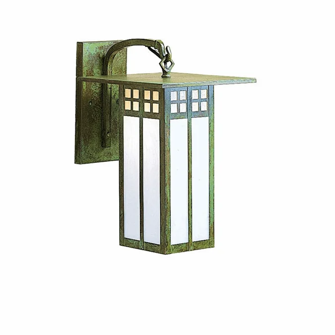 Arroyo Craftsman GB-6L Glasgow Craftsman Outdoor Wall Sconce – 9.75 inches tall