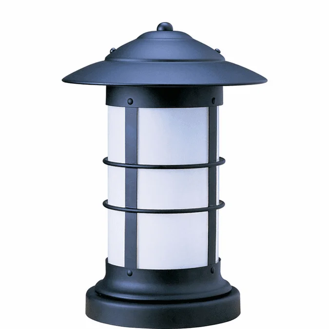 Arroyo Craftsman NC-14L Newport Nautical Outdoor Pier Mount – 19.25 inches tall