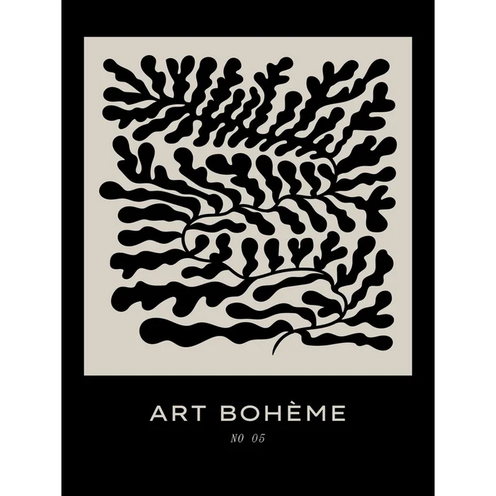 Art Boheme No 5 Giant Art 72×54 Wall Art|uvre dart murale Giant Art Art Boheme No 5 72×54