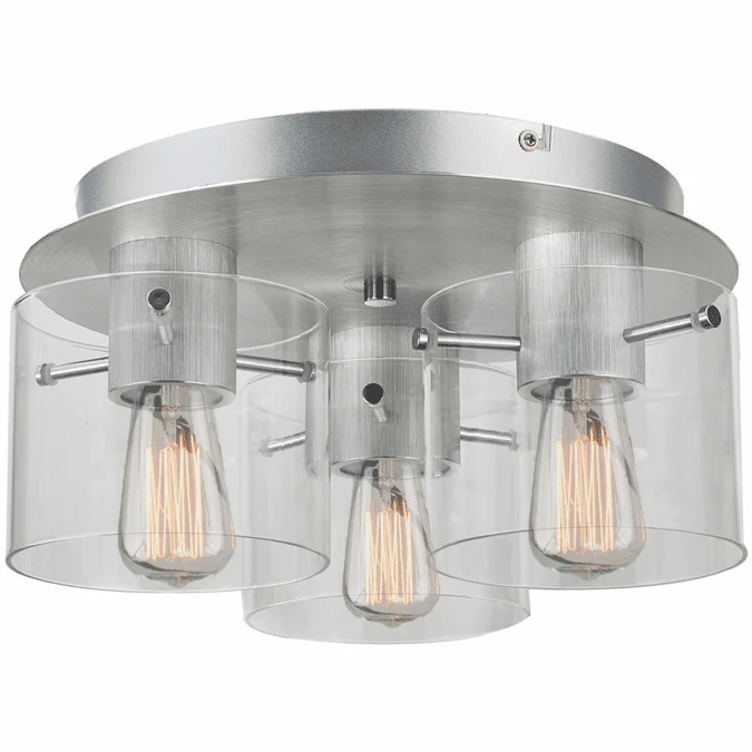 Artcraft AC11524CL Henley Modern Brushed Aluminum Overhead Lighting