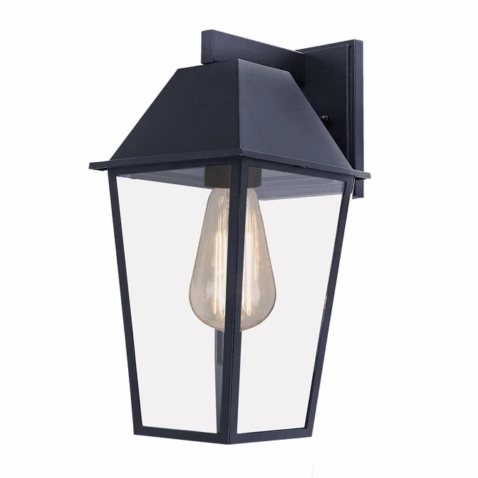 Artcraft AC8800BK Winchester Contemporary Black Exterior Wall Sconce