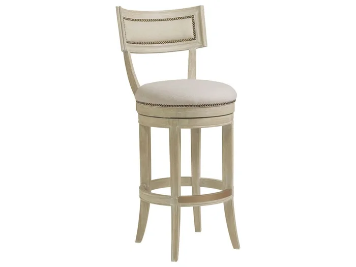 Artistica Home Cohesion Program Aperitif Swivel Barstool in Bianco 2000-896-40-01