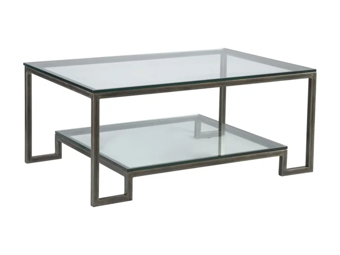Artistica Home Metal Designs Bonaire Rectangular Cocktail Table in St. Laurent 2016-945-44