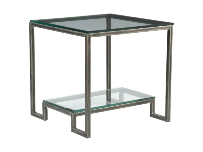 Artistica Home Metal Designs Bonaire Square End Table Table in St. Laurent 2016-957-44