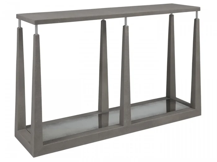 Artistica Home Signature Designs Ascension Console in Warm Gray 2202-966