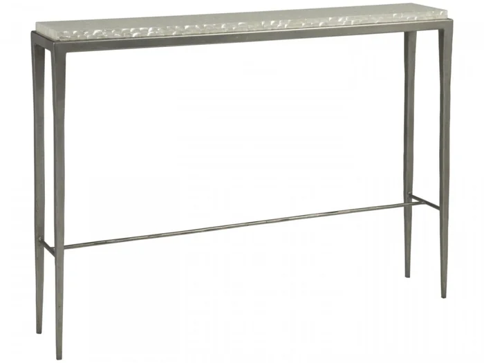 Artistica Home Signature Designs Brilliante Shallow Console in Silver 2173-966