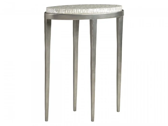 Artistica Home Signature Designs Brilliante Spot Table in Silver 2173-951