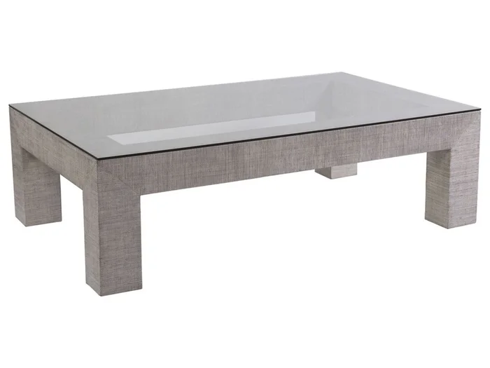 Artistica Home Signature Designs Precept Rectangular Cocktail Table in Gray 2077-945C