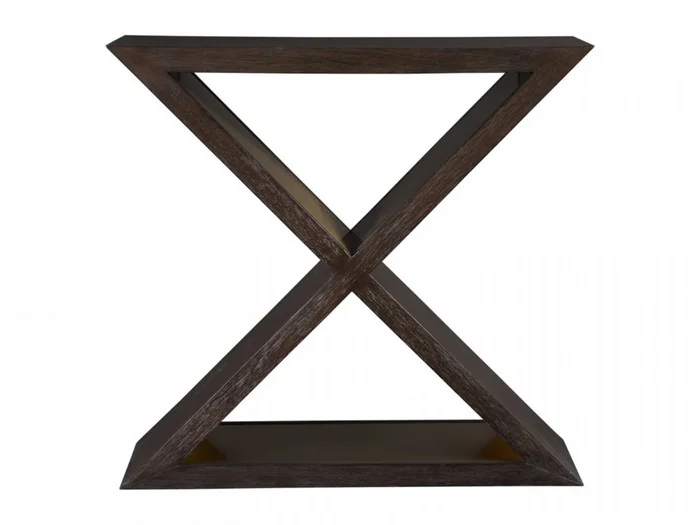 Artistica Home Verbatim X Console Table in Rich Brown 2170-966