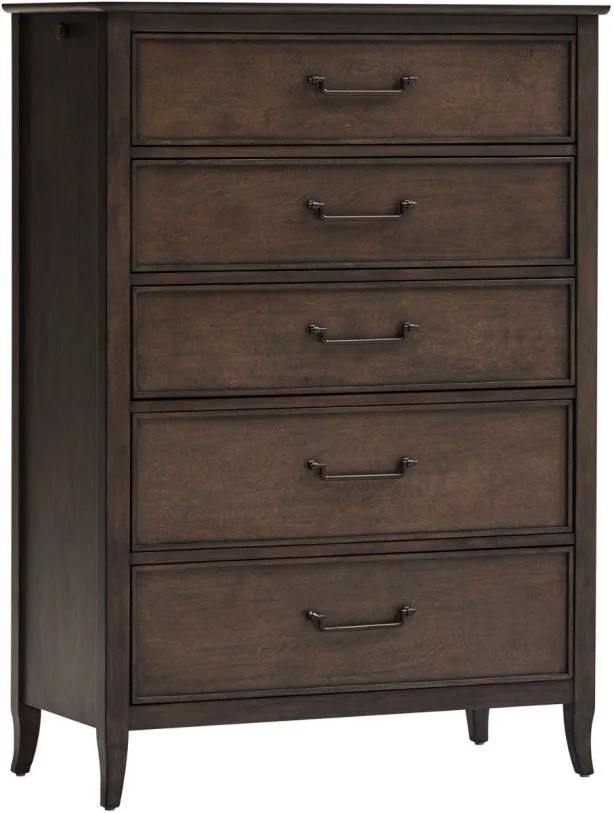 Aspenhome Blakely 5 Drawer Chest in Brown I540-456