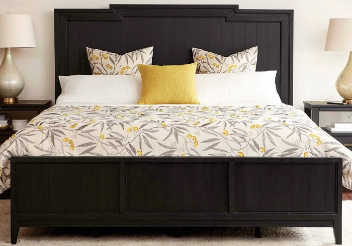 Aspenhome Camden King Storage Bed in Domino
