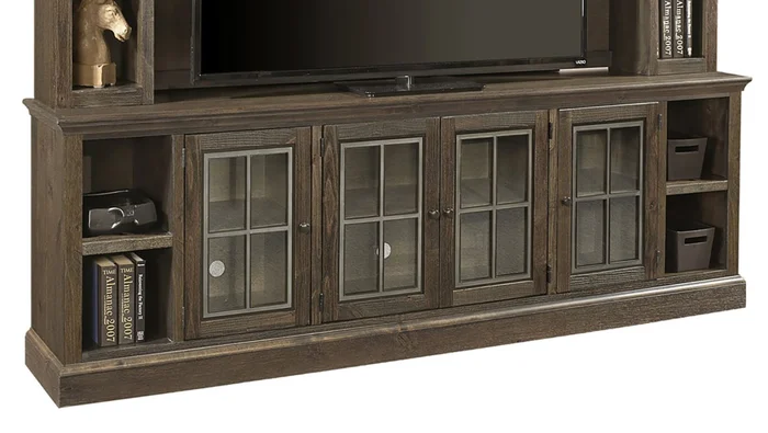 Aspenhome Churchill 96″ Console with 4 Doors in Brindle WDR1270-BDL