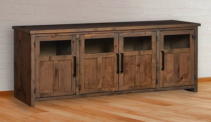 Aspenhome Finnegan 78″ Console in Brown DTT1250-SBR