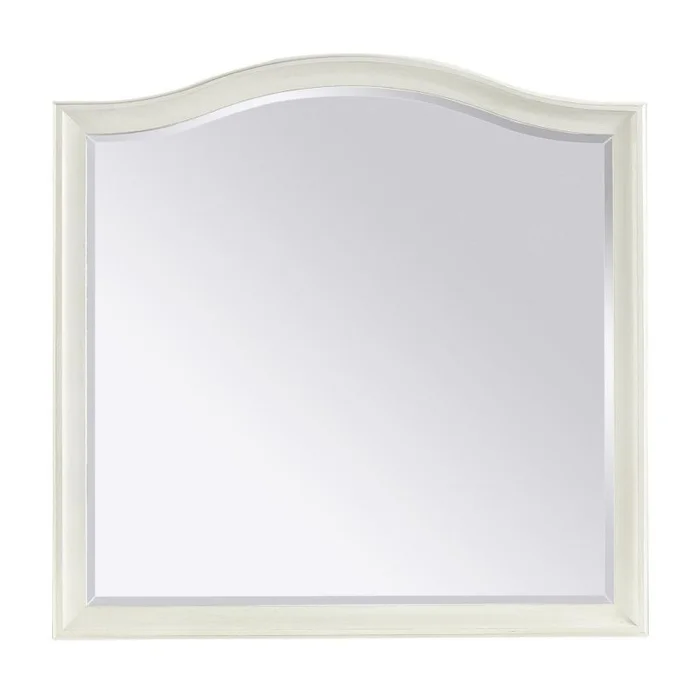 Aspenhome Furniture Charlotte Landscape Mirror in White I218-462-WHT EST SHIP TIME IS 2 WEEKS