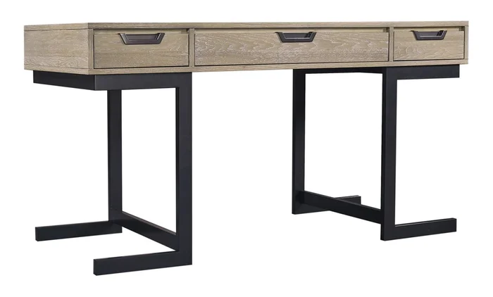 Aspenhome Harper Point 60″ Writing Desk in Bleached Khaki IHP-360WD-KHA