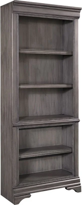 Aspenhome Sinclair Open Bookcase in Ash Grey I224-333
