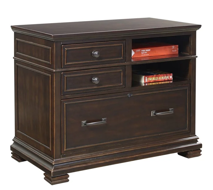Aspenhome Weston Combo File in Brown I35-378 EST SHIP TIME IS 2 WEEKS