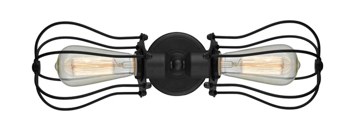 Austere LED Bath Vanity in Matte Black (405|900-2W-BK-CE513-BK-LED)