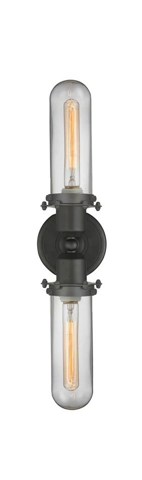 Austere LED Bath Vanity in Oil Rubbed Bronze (405|900-2W-OB-CE228-OB-CL-LED)