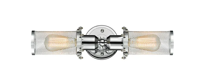 Austere LED Bath Vanity in Polished Chrome (405|900-2W-PC-CE219-PC-LED)