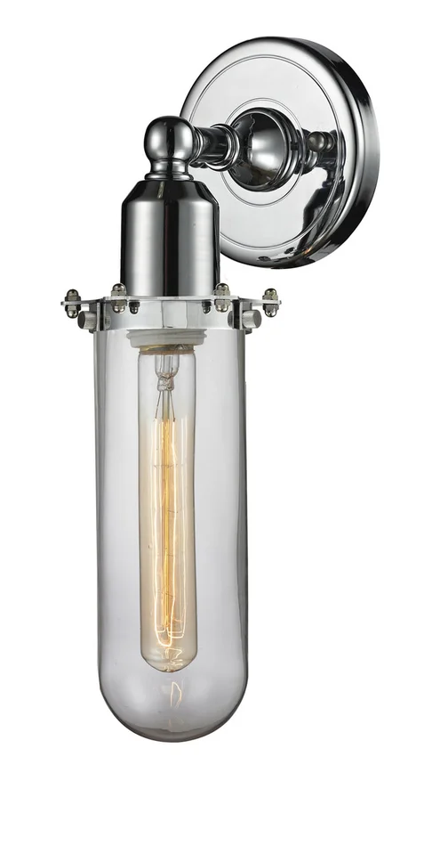 Austere LED Wall Sconce in Polished Chrome (405|900-1W-PC-CE228-PC-CL)