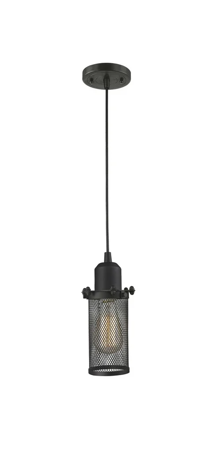 Austere One Light Mini Pendant in Oil Rubbed Bronze (405|900-1P-OB-CE219-OB)