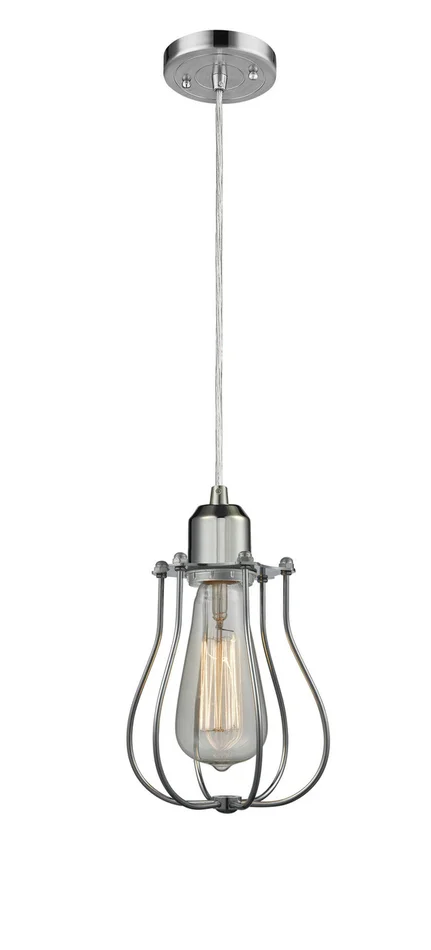 Austere One Light Mini Pendant in Polished Chrome (405|900-1P-PC-CE513-PC)