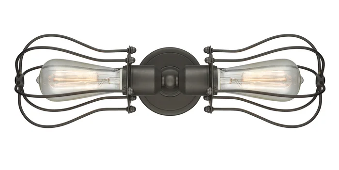 Austere Two Light Bath Vanity in Oil Rubbed Bronze (405|900-2W-OB-CE513-OB)