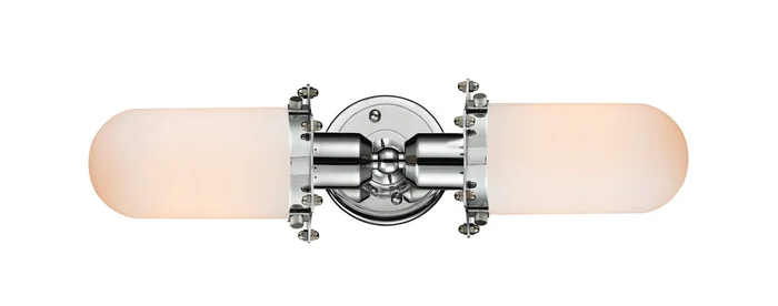 Austere Two Light Bath Vanity in Polished Chrome (405|900-2W-PC-CE231-PC-W)