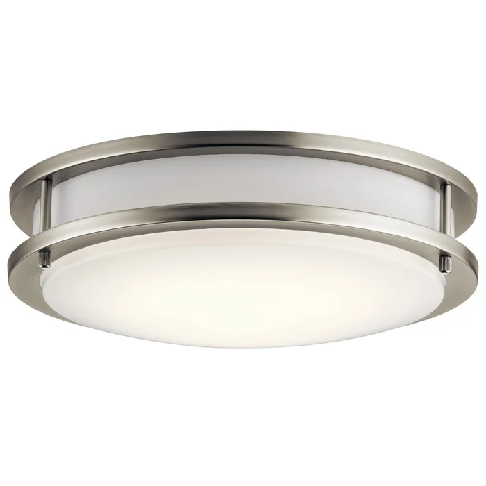 Avon LED Flush Mount in Brushed Nickel (12|10784NILED)