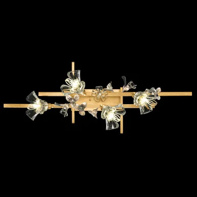 Azu Four Light Bath Bar in Gold (48|916350-2ST)