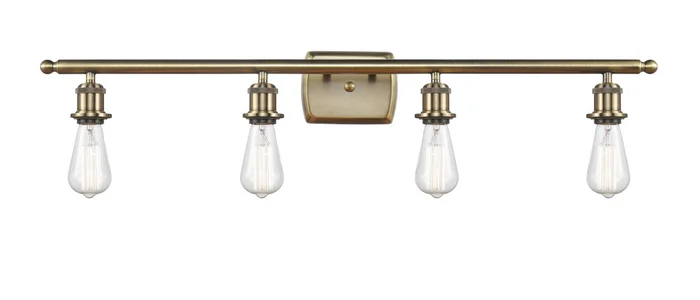 Ballston Four Light Bath Vanity in Antique Brass (405|516-4W-AB)