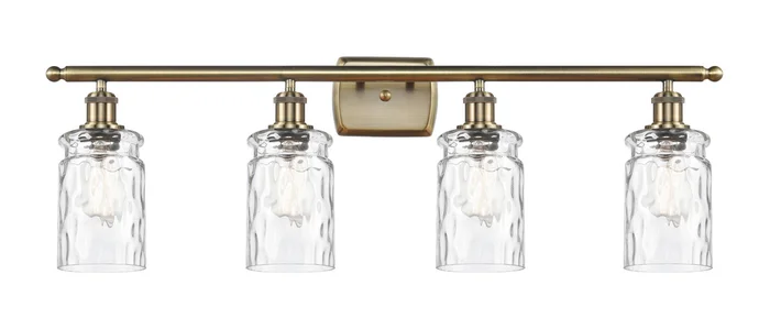 Ballston Four Light Bath Vanity in Antique Brass (405|516-4W-AB-G352)