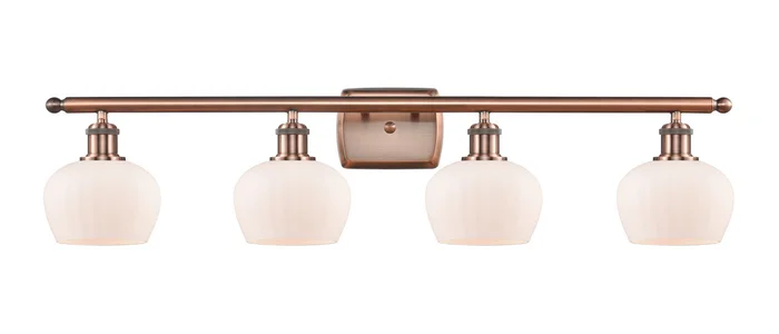 Ballston Four Light Bath Vanity in Antique Copper (405|516-4W-AC-G91)