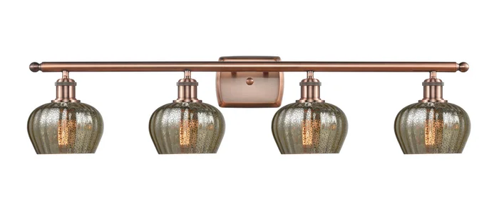 Ballston Four Light Bath Vanity in Antique Copper (405|516-4W-AC-G96)