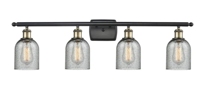 Ballston Four Light Bath Vanity in Black Antique Brass (405|516-4W-BAB-G257)
