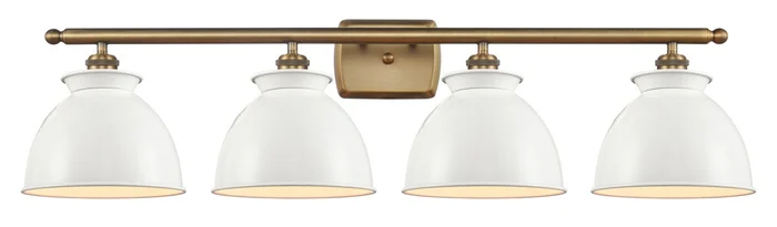 Ballston Four Light Bath Vanity in Brushed Brass (405|516-4W-BB-M14-W)
