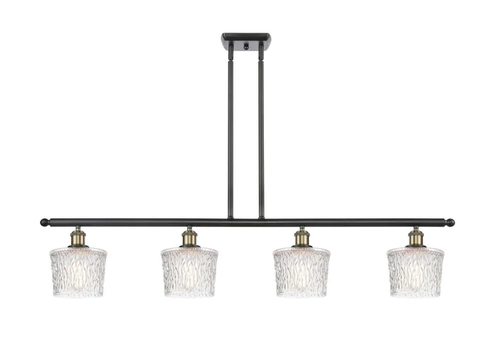 Ballston Four Light Island Pendant in Black Antique Brass (405|516-4I-BAB-G402)
