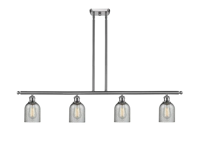 Ballston Four Light Island Pendant in Brushed Satin Nickel (405|516-4I-SN-G257)