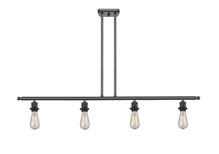 Ballston Four Light Island Pendant in Matte Black (405|516-4I-BK)