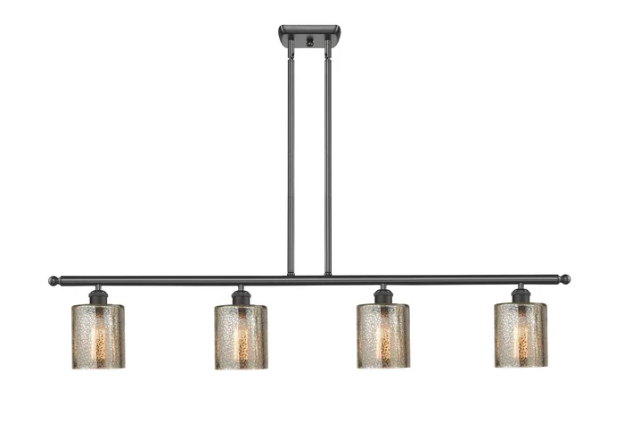 Ballston Four Light Island Pendant in Oil Rubbed Bronze (405|516-4I-OB-G116)