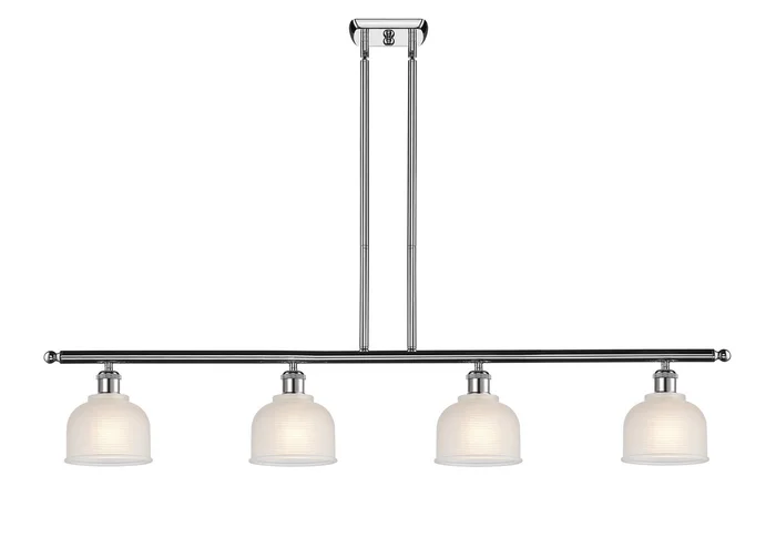 Ballston Four Light Island Pendant in Polished Chrome (405|516-4I-PC-G411)