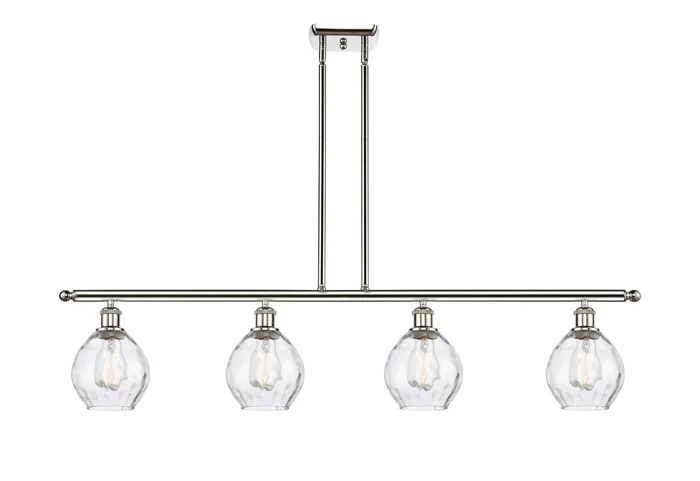 Ballston Four Light Island Pendant in Polished Nickel (405|516-4I-PN-G362)