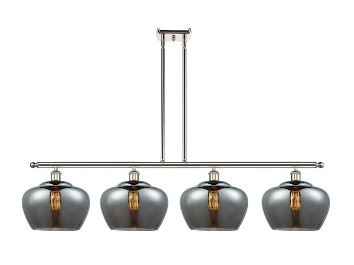 Ballston Four Light Island Pendant in Polished Nickel (405|516-4I-PN-G93-L)