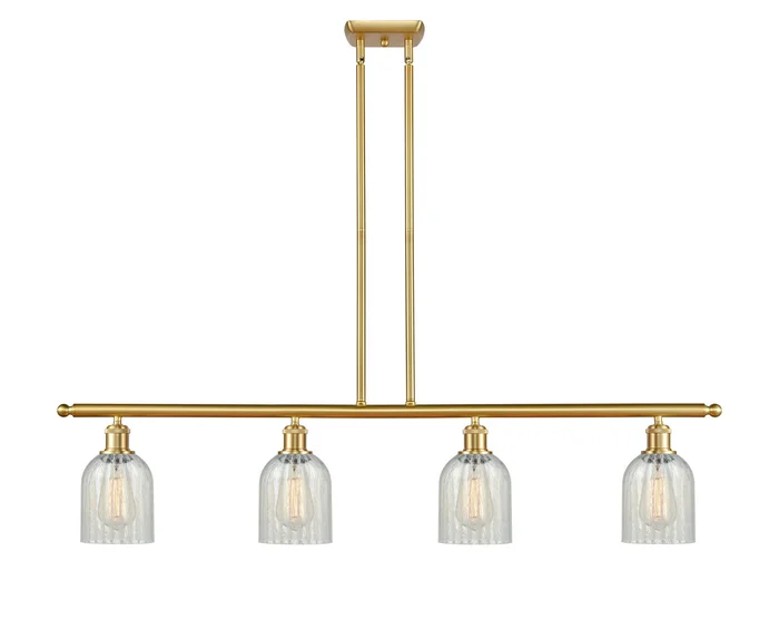 Ballston Four Light Island Pendant in Satin Gold (405|516-4I-SG-G2511)