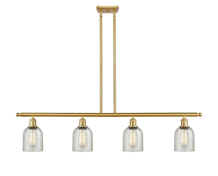 Ballston Four Light Island Pendant in Satin Gold (405|516-4I-SG-G259)